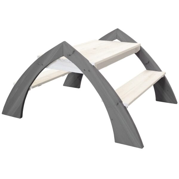Axi Picknicktafel Voor Kinderen Delta Grijs En Wit A031.023.00