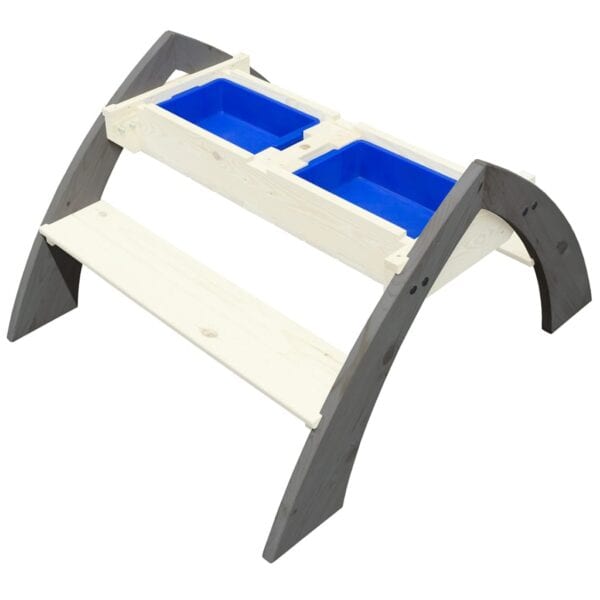Axi Picknicktafel Voor Kinderen Delta Grijs En Wit A031.023.00
