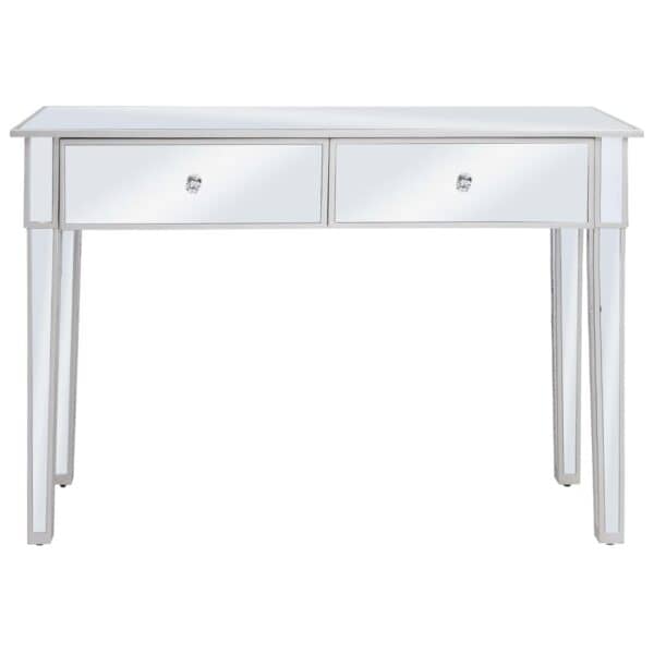 Wandtafel Gespiegeld 106,5X38X76,5 Cm Mdf En Glas