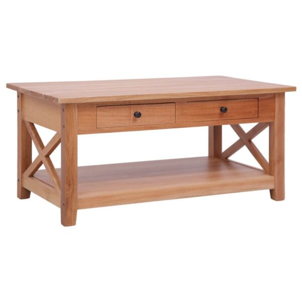Salontafel 100X55X46 Cm Massief Mahoniehout