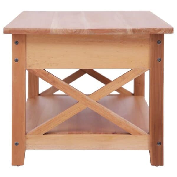 Salontafel 100X55X46 Cm Massief Mahoniehout
