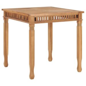 Tuintafel 80X80X Massief Teakhout