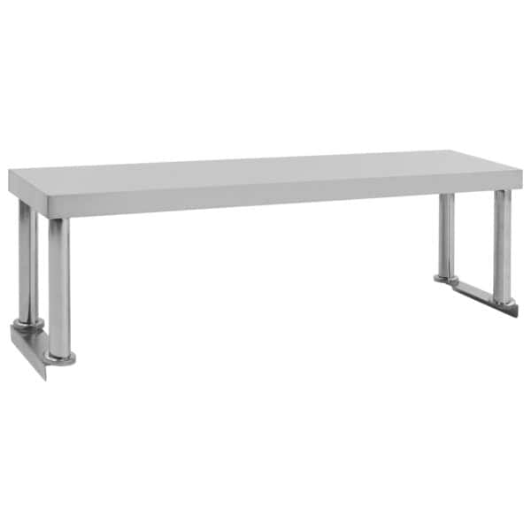 Keukenwerktafel Met Bovenschap 120X60X120 Cm Roestvrij Staal
