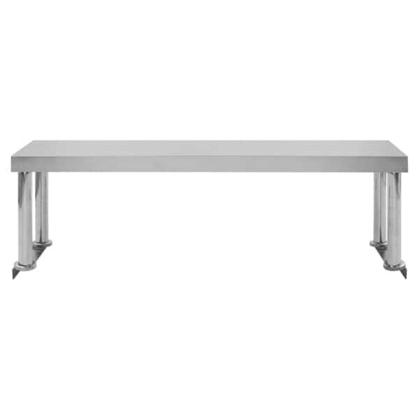 Keukenwerktafel Met Bovenschap 120X60X120 Cm Roestvrij Staal