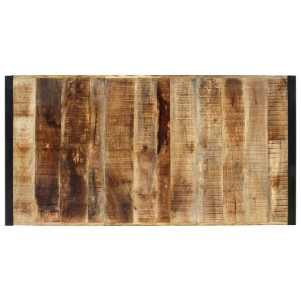 Eettafel 175X90X76 Cm Massief Ruw Mangohout
