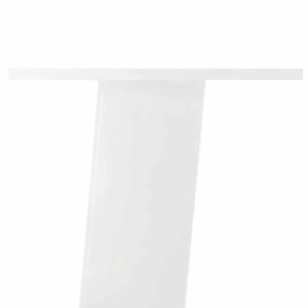Eettafel Rechthoekig 220X120X74 Cm Massief Eikenhout Lichtbruin Wit