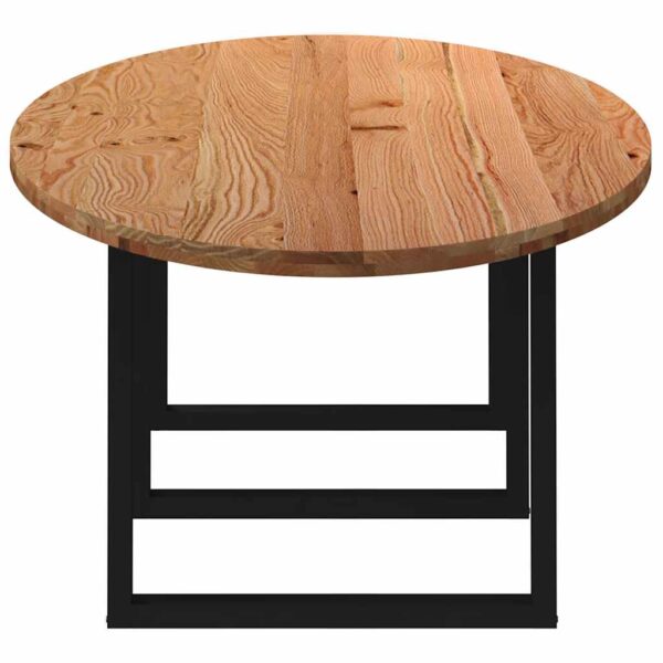 Eettafel Ovaal Massief Eikenhout Lichtbruin