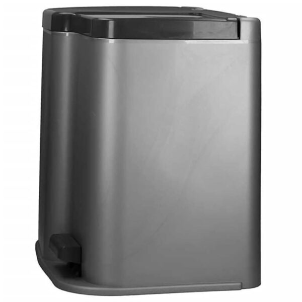 Curver Pedaalemmer Deco Met Binnenemmers 15+6 L Lichtgrijs