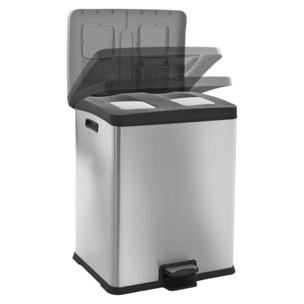 Eko Pedaalemmer Rejoice 2X30 L Matzilverkleurig