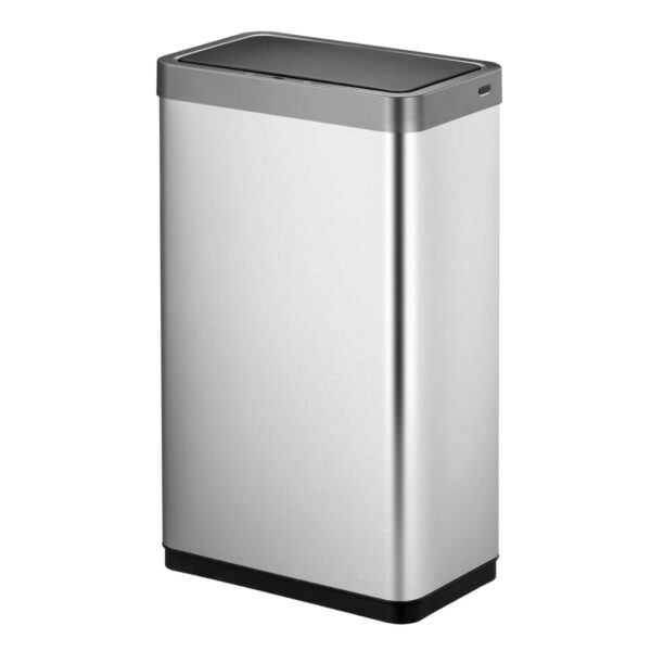 Eko Vuilnisbak Met Sensor Mirage X 80 L Matzilverkleurig