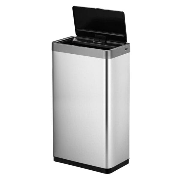 Eko Vuilnisbak Met Sensor Mirage X 80 L Matzilverkleurig