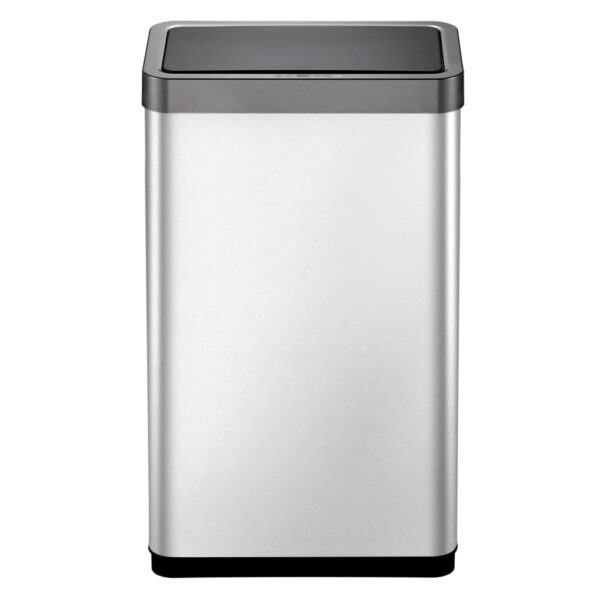 Eko Vuilnisbak Met Sensor Mirage X 80 L Matzilverkleurig