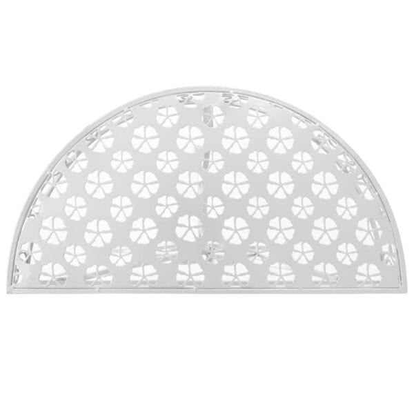 Bijzettafel Vintage Stijl Half Rond 72X36X74 Cm Metaal