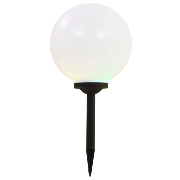 Led-Solarlampen Rond Rgb 2 St