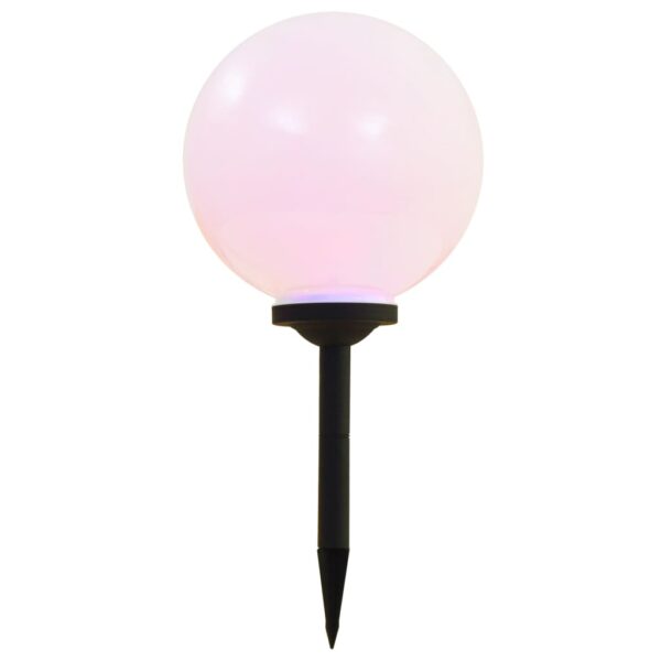 Led-Solarlampen Rond Rgb 2 St