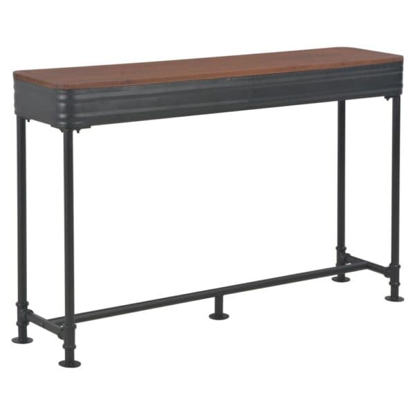 Wandtafel Met 2 Lades 120X30X75 Cm Massief Vurenhout