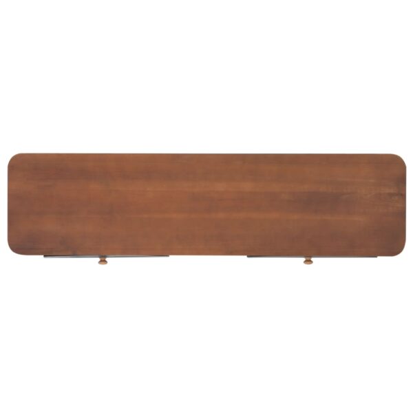 Wandtafel Met 2 Lades 120X30X75 Cm Massief Vurenhout