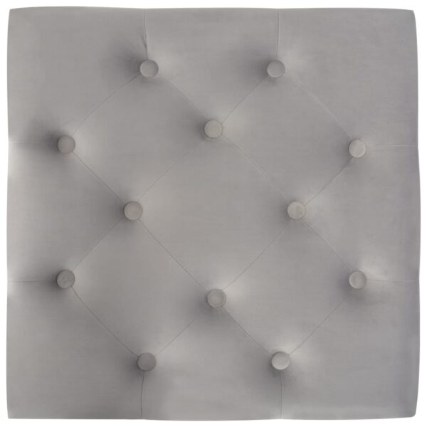Kruk 60X60X36 Cm Fluweel Donker