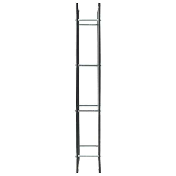 Haardhoutrek Staal Zwart