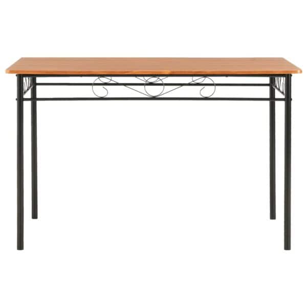 Eettafel 120X70X75 Cm Mdf Bruin