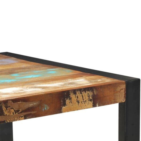 Wandtafel 110X35X76 Cm Massief Gerecycled Hout