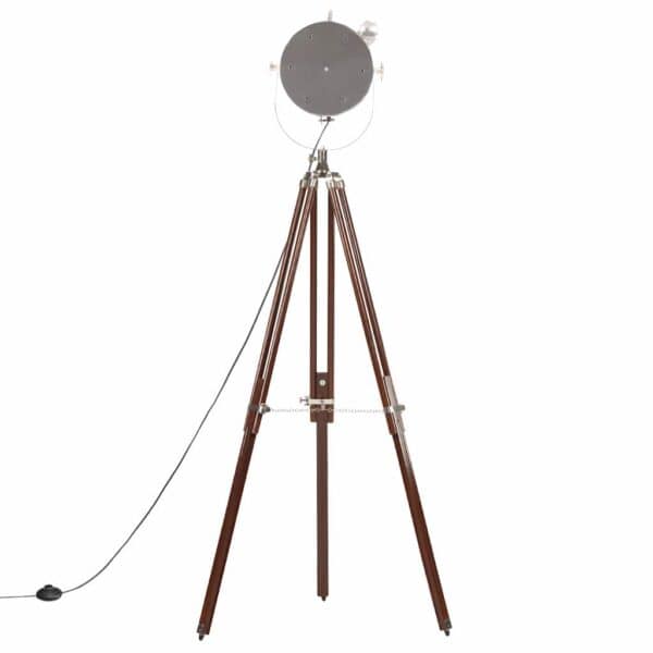 Vloerlamp Driepoot 180 Cm Massief Mangohout