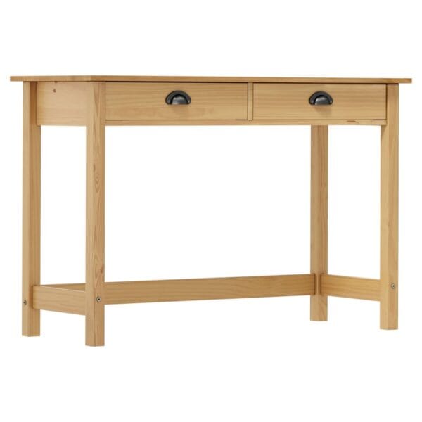 Wandtafel Hill 2 Lades 110X45X74 Cm Massief Grenenhout