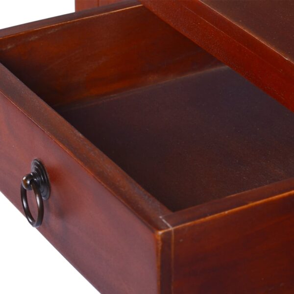 Wandtafel 50X30X75 Cm Massief Mahoniehout