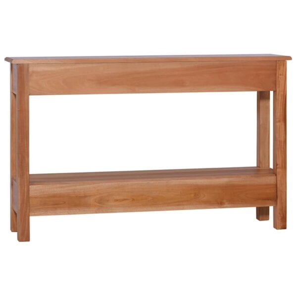 Wandtafel 120X30X75 Cm Massief Mahoniehout