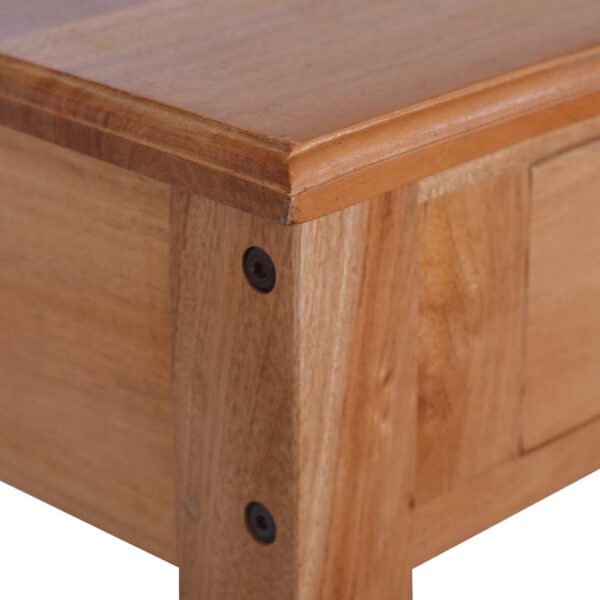 Wandtafel 120X30X75 Cm Massief Mahoniehout