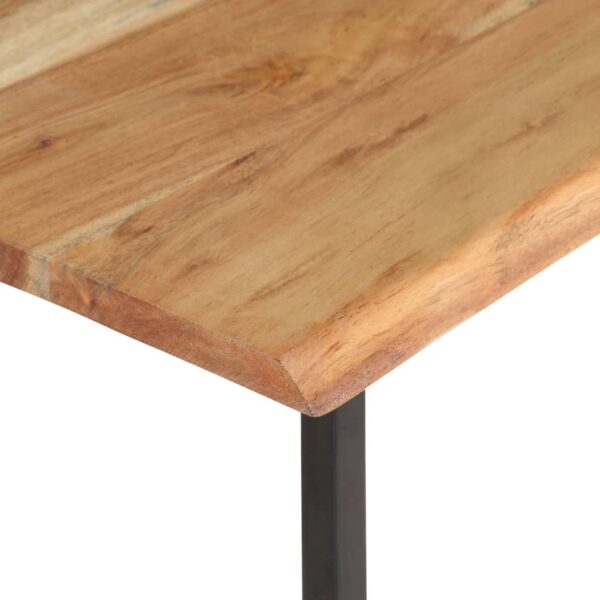 Kapstok Met Schap 100X34X38 Cm Massief Acaciahout