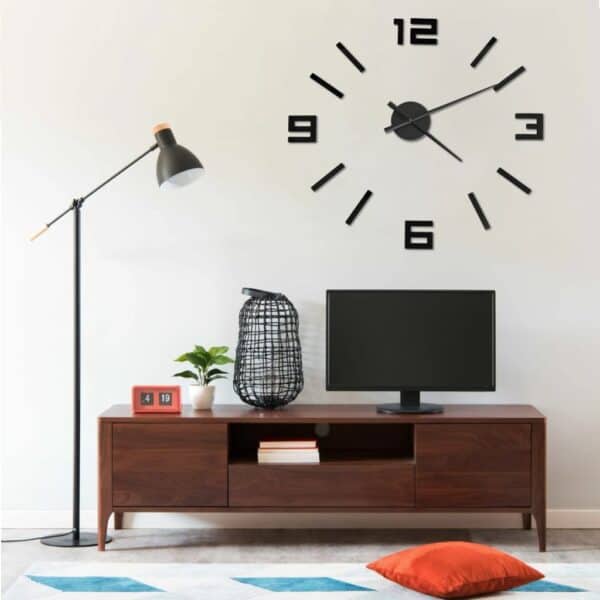 3D-Wandklok Modern Xxl 100 Cm