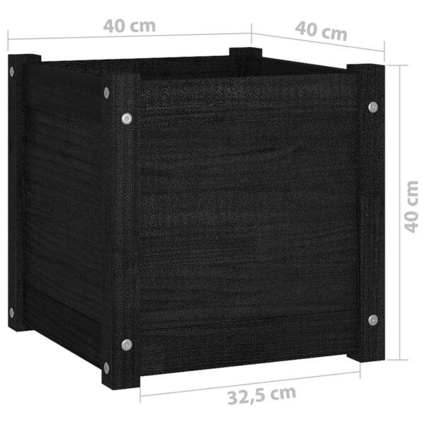 Plantenbakken 40X40X40 Cm Massief Grenenhout
