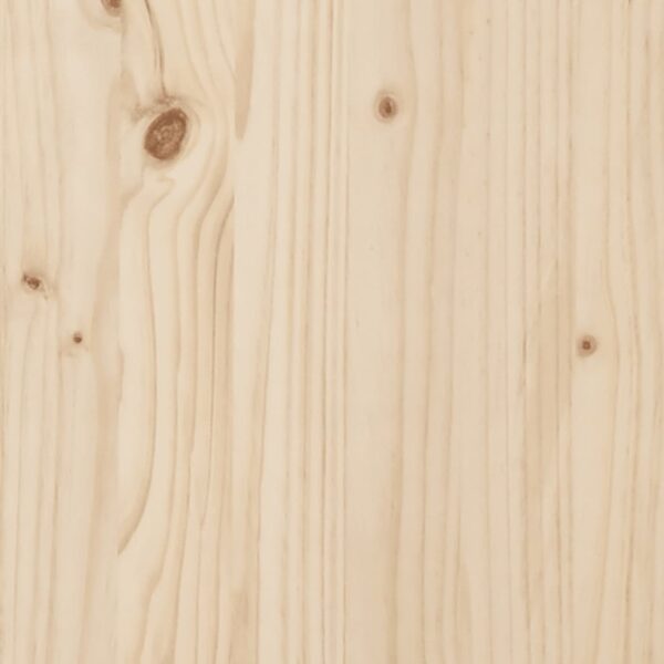 Plantenbak 70X70X70 Cm Massief Grenenhout