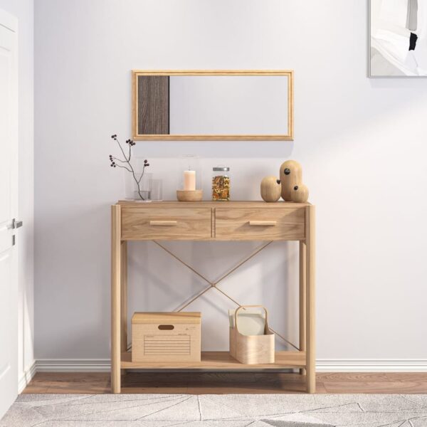 Wandtafel 82X38X75 Cm Bewerkt Hout