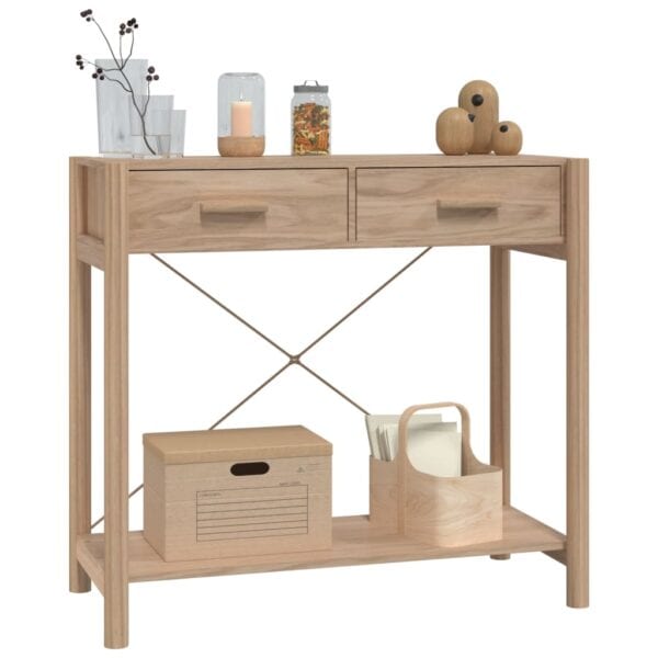 Wandtafel 82X38X75 Cm Bewerkt Hout