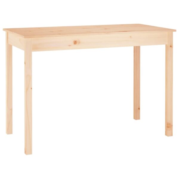 Eettafel 110X55X75 Cm Massief Grenenhout