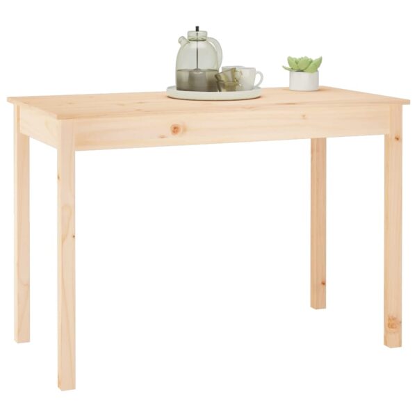 Eettafel 110X55X75 Cm Massief Grenenhout
