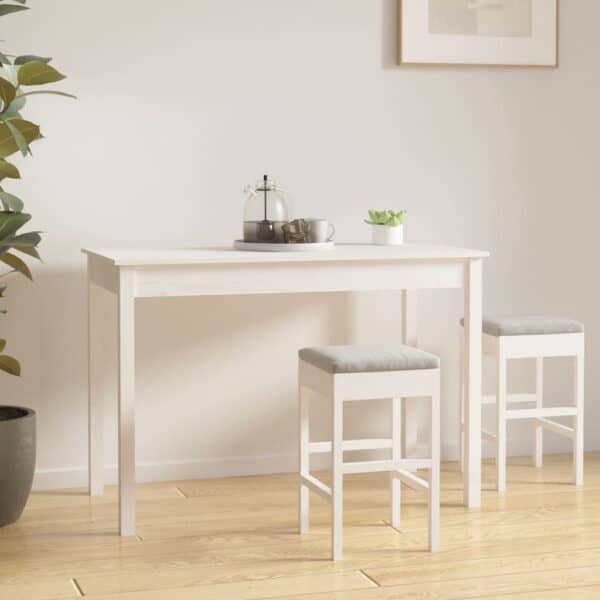 Eettafel 110X55X75 Cm Massief Grenenhout