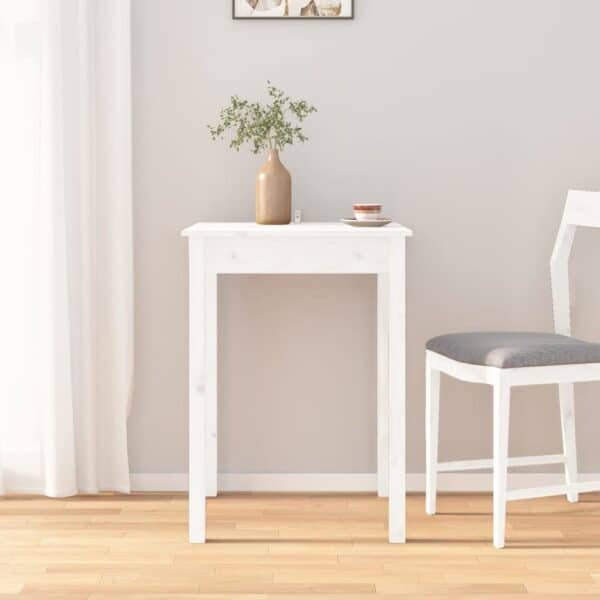 Eettafel 110X55X75 Cm Massief Grenenhout