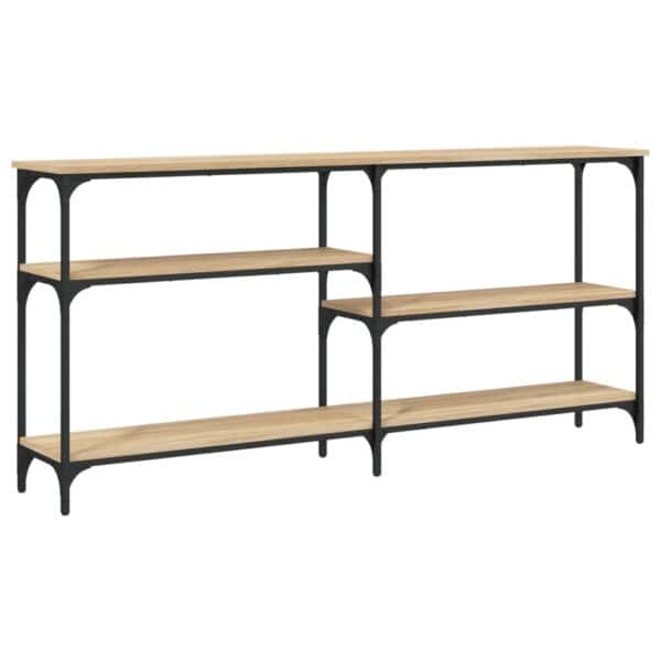 Wandtafel 160X29X75 Cm Bewerkt Hout Kleurig