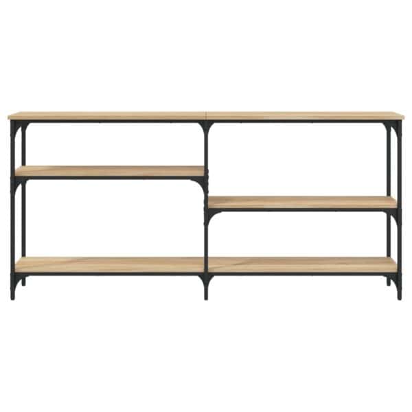 Wandtafel 160X29X75 Cm Bewerkt Hout Kleurig