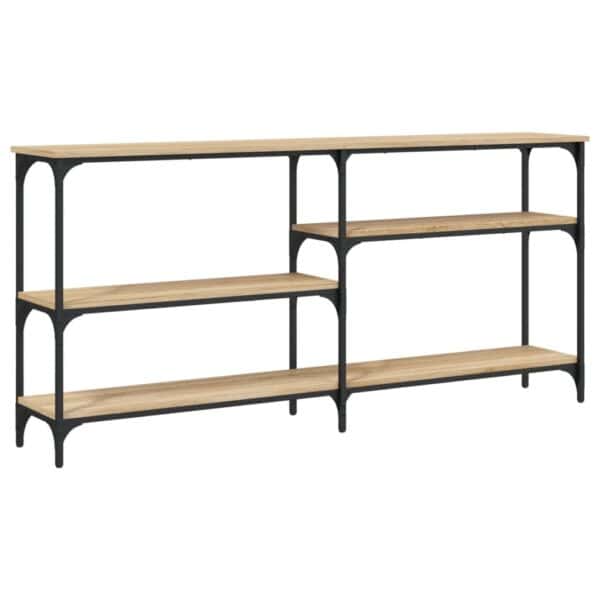 Wandtafel 160X29X75 Cm Bewerkt Hout Kleurig