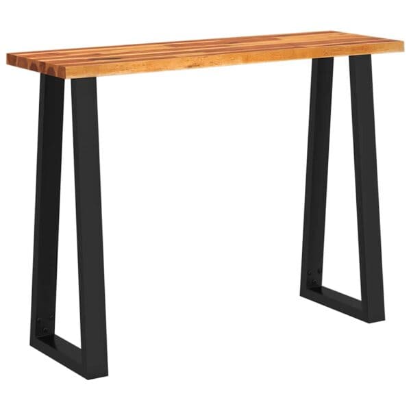 Wandtafel Met Natuurlijke Rand Massief Acaciahout