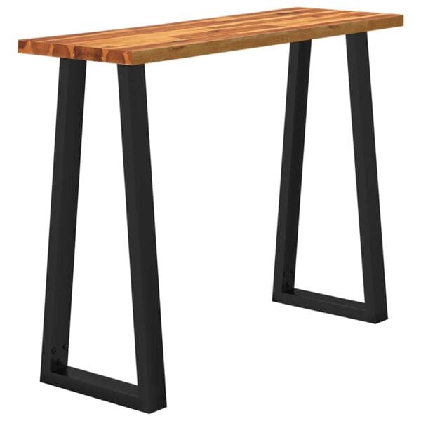 Wandtafel Met Natuurlijke Rand Massief Acaciahout