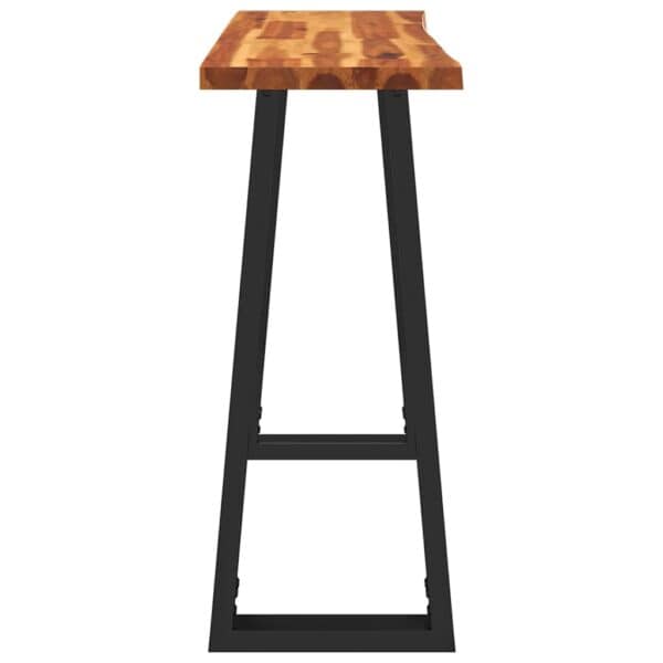 Wandtafel Met Natuurlijke Rand Massief Acaciahout