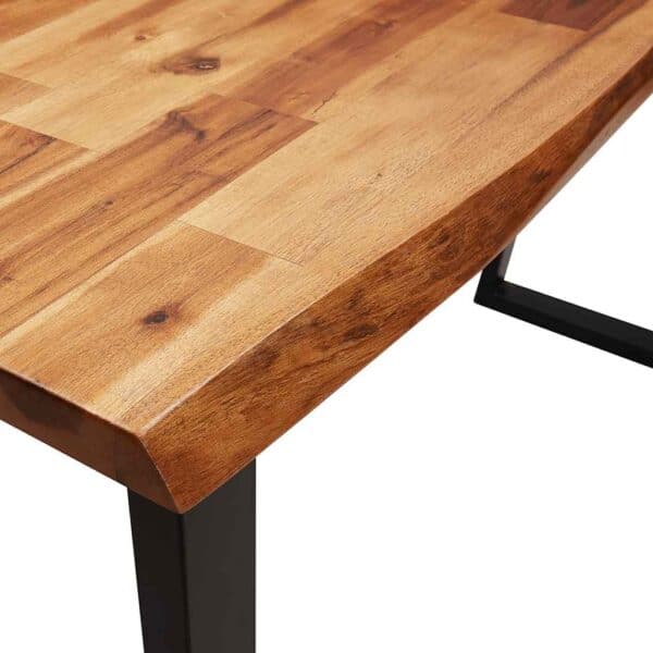 Wandtafel Met Natuurlijke Rand Massief Acaciahout