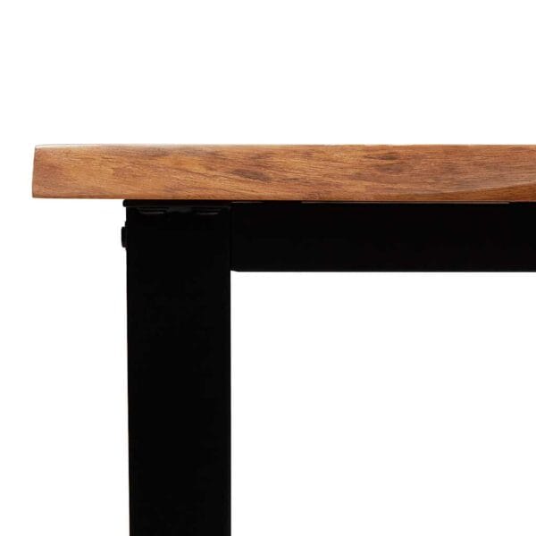 Wandtafel Met Natuurlijke Rand Massief Acaciahout
