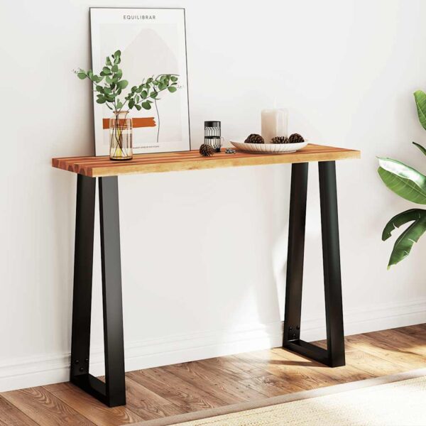 Wandtafel Met Natuurlijke Rand Massief Acaciahout