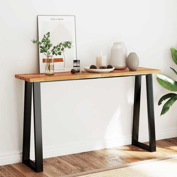 Wandtafel Met Natuurlijke Rand Massief Acaciahout